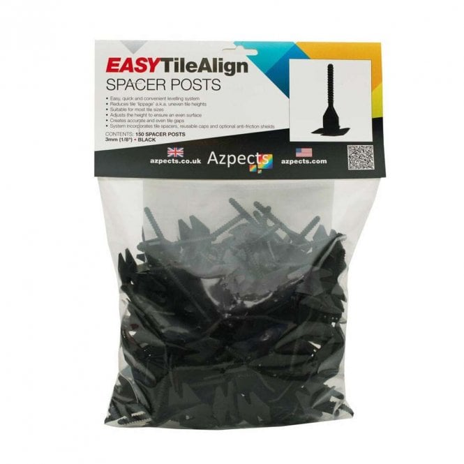 Azpects EASYTileAlign Spacer Posts (3mm 150pc)