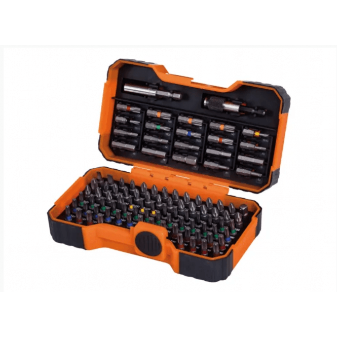 Bahco 100-Piece Colour Bit Set Retail Pack