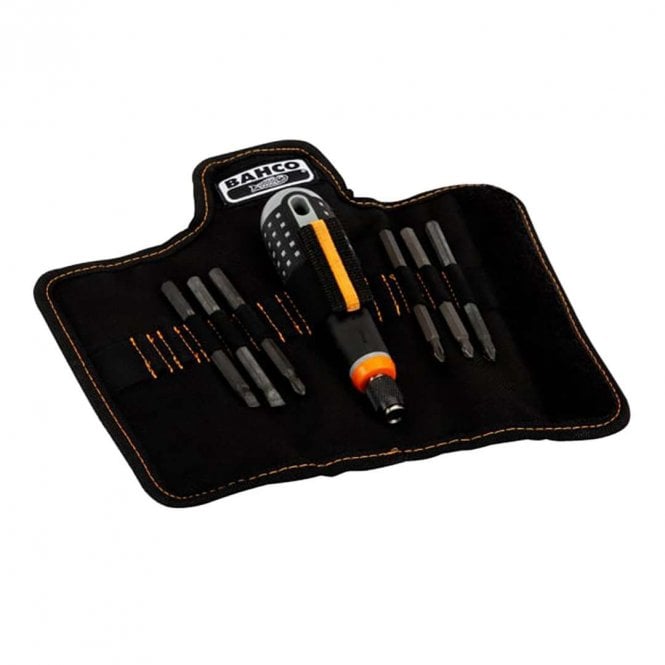 Bahco 7-Piece ERGO Screwdriver Interchangeable Blade Set