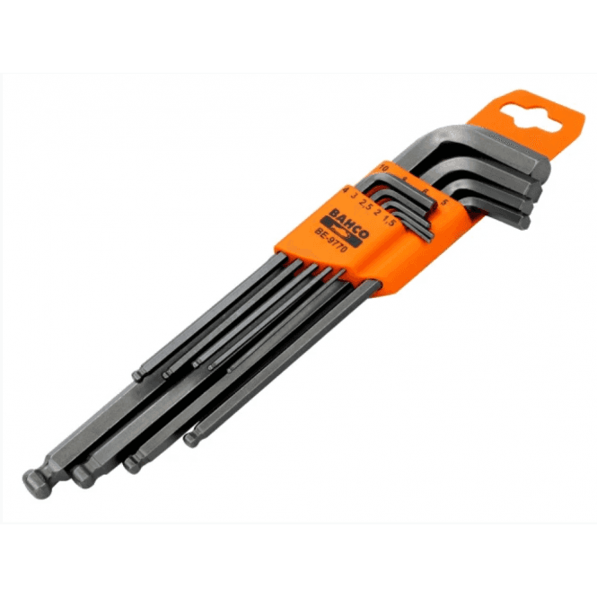 Bahco 9-Piece Hex Key Set 1.5mm-10mm 