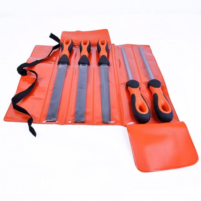 Bahco Ergo Engineering Hand File Set 5 Piece 200mm/ 8