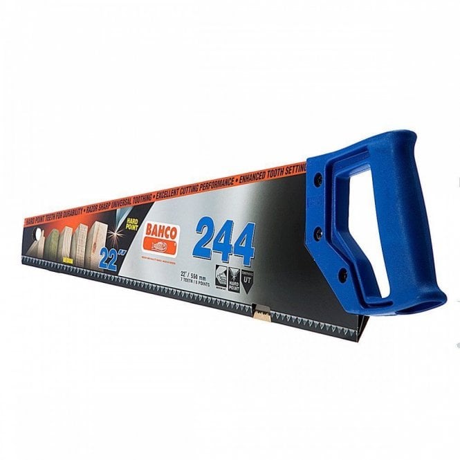 Bahco Hardpoint 7TPI Universal Wood/Timber Cutting Hand Saw