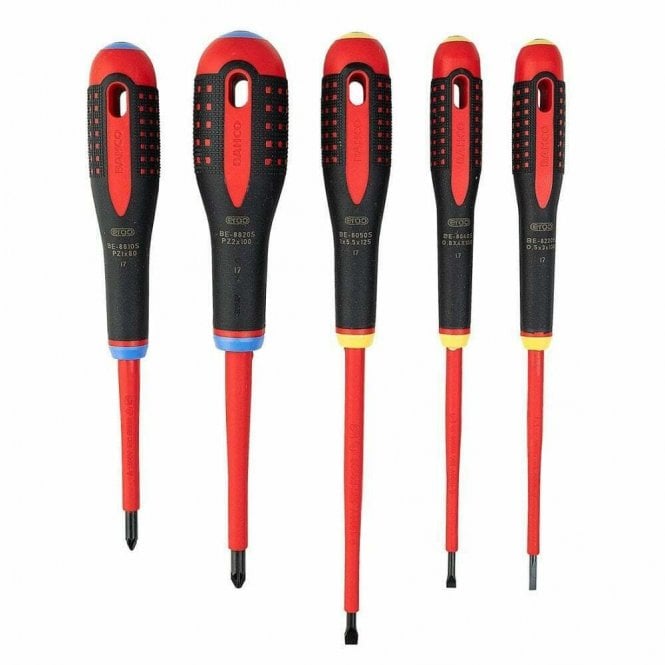 Bahco Insulated Ergo Screwdriver 5 Pc Set -  BE-9882