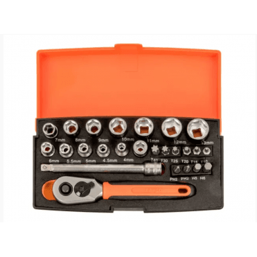 SL25 1/4" Drive Socket Set