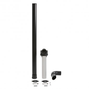 Multifit Plume Kit inc. Extension (1m) & Brackets for Telescopic Flue