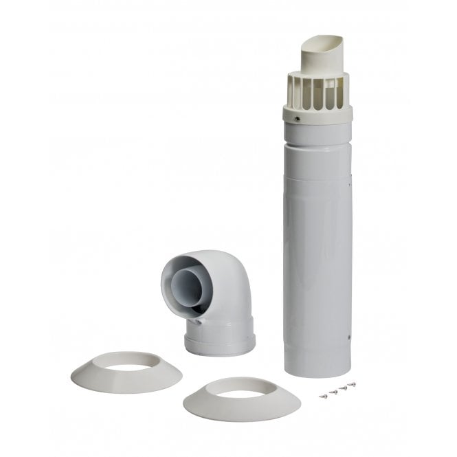 Baxi Multifit Telescopic Horizontal Flue Kit White Terminal - 720599401