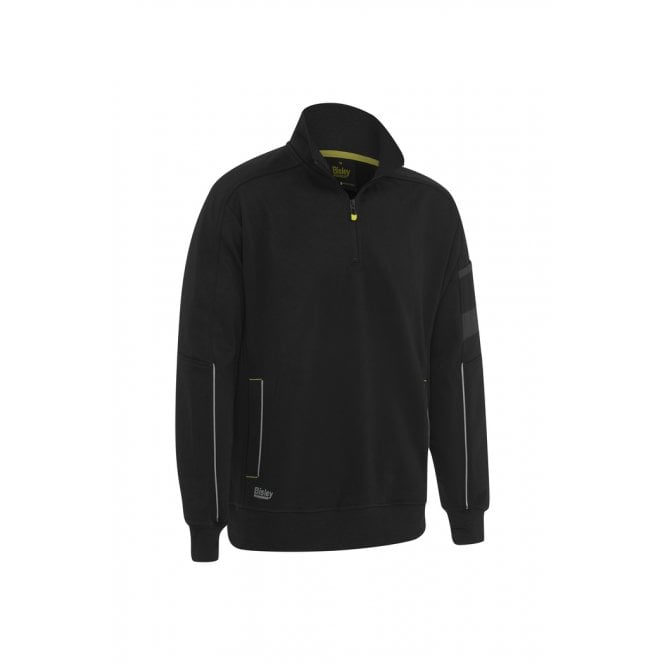 Bisley Fleece 1/4 Zip Pullover With Sherpa Lining