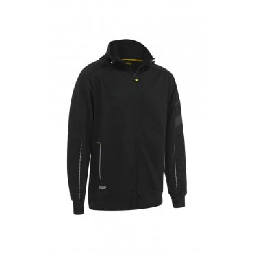 Fleece Zip Front Pullover With Sherpa Lining