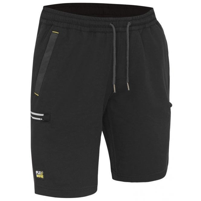 Bisley Flx & Move 4-Way Stretch Elastic Waist Cargo Shorts