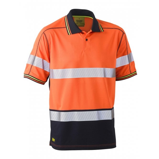 Bisley Hi Vis Polyester Mesh Polo