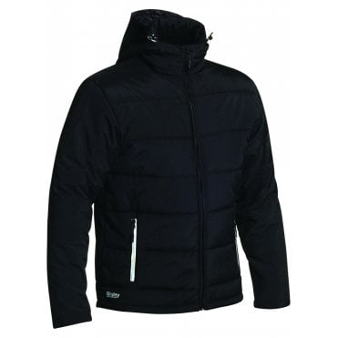 Puffer Jacket With Adjustable Hood