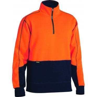 Taped Hi Vis Fleece 1/4 Zip Pullover