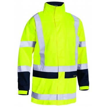 Taped Hi Vis Rain Shell Jacket