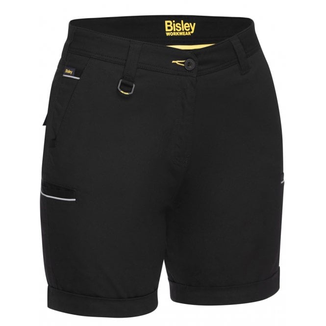 Bisley Women's Stretch Cotton Drill Shorts