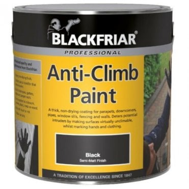 Anti-Climb Vandal Intruder Slippery Paint Aids Security