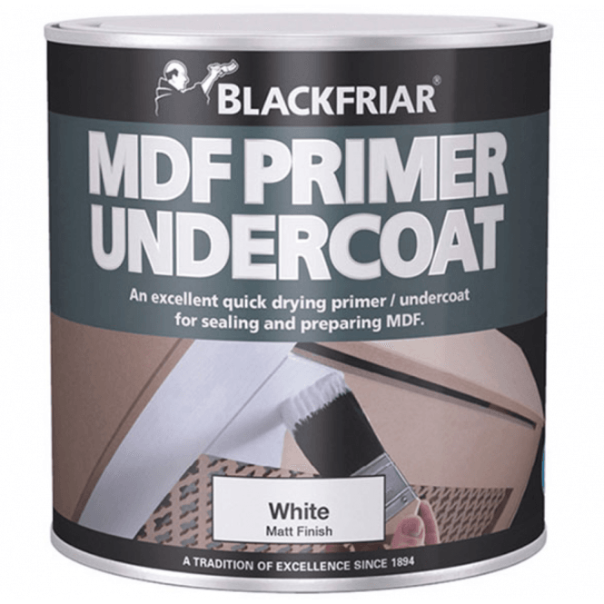 Blackfriar White Quick Drying MDF Primer Undercoat