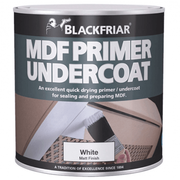 White Quick Drying MDF Primer Undercoat