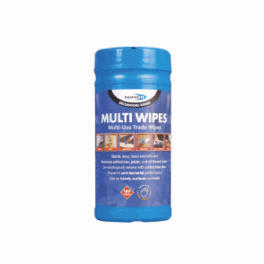 100 White Multi-Wipes for Hands, Tools and Surfaces