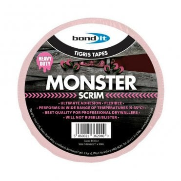 100mm x 90mtr MONSTER Scrim Drywall Tape