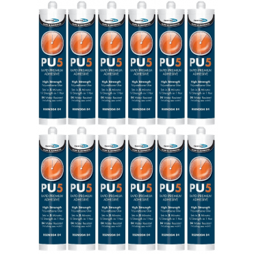 12x 300ML Translucent 5 Minute PU Wood Gel