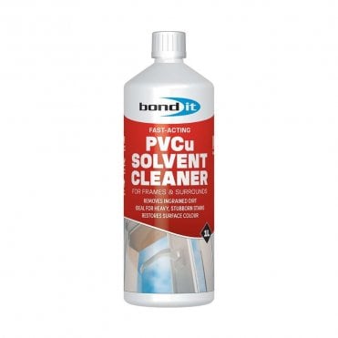 1L Clear PVCU Fast Acting Solvent Cleaner