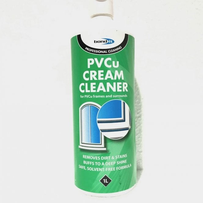 Bond It 1L White PVCU Solvent-Free Cream Cleaner
