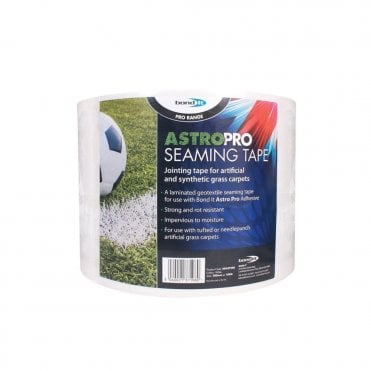 200mm x 10Mtr White Astro Turf Tape