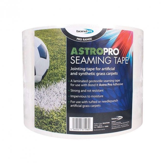 Bond It 200mm x 1mtr WHITE ASTRO TURF TAPE
