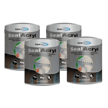 20kg Black SealAcryl Acrylic One Coat Waterproofing Compound