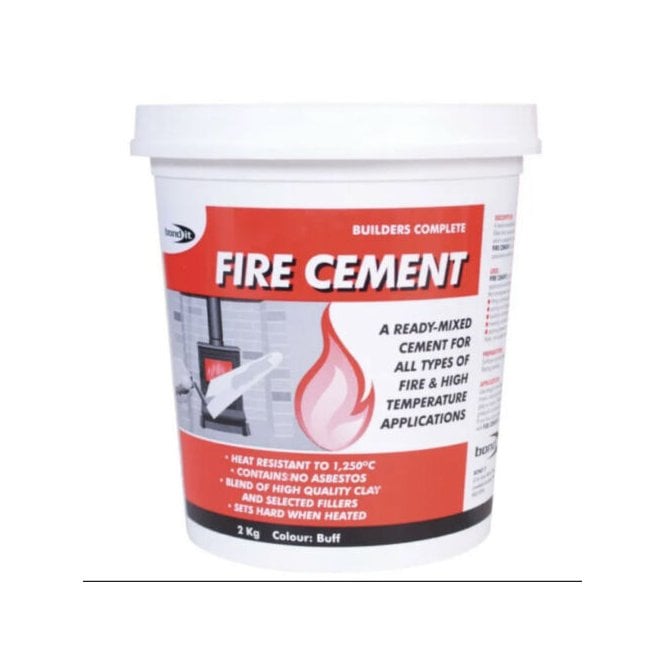 Bond It 2kg Buff Ready Mixed Fire Cement