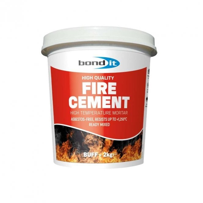 Bond It 2kg Buff Ready Mixed Fire Cement