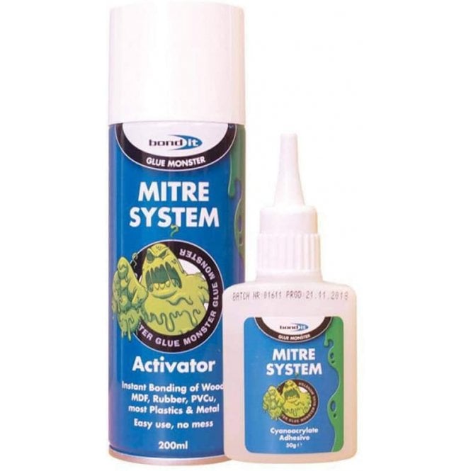 Bond It 50G & 200ML Clear Mitre Pack Adhesive