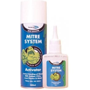 50G & 200ML Clear Mitre Pack Adhesive