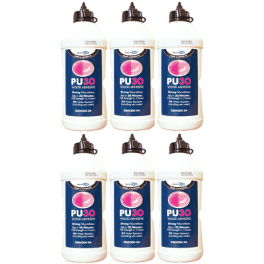 6x 750G 30 minute PU The Beast  Wood Adhesive