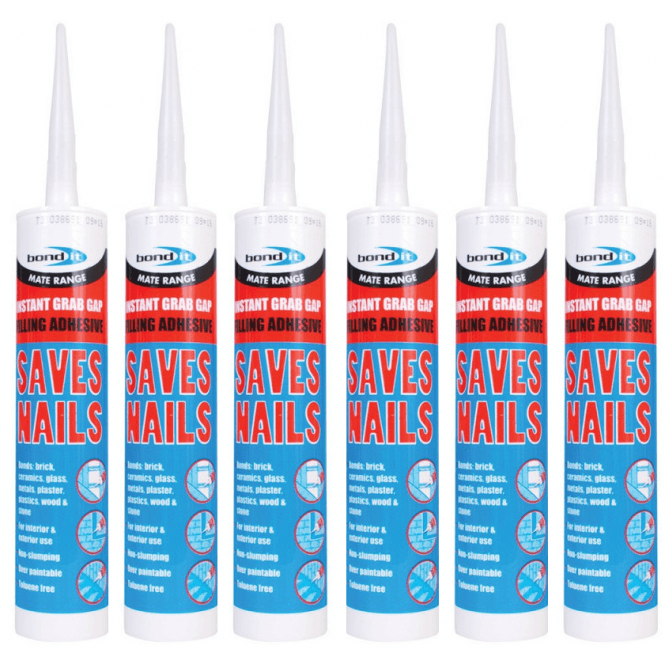 Bond It 6x Saves Nails Instant Grab Adhesive EU3