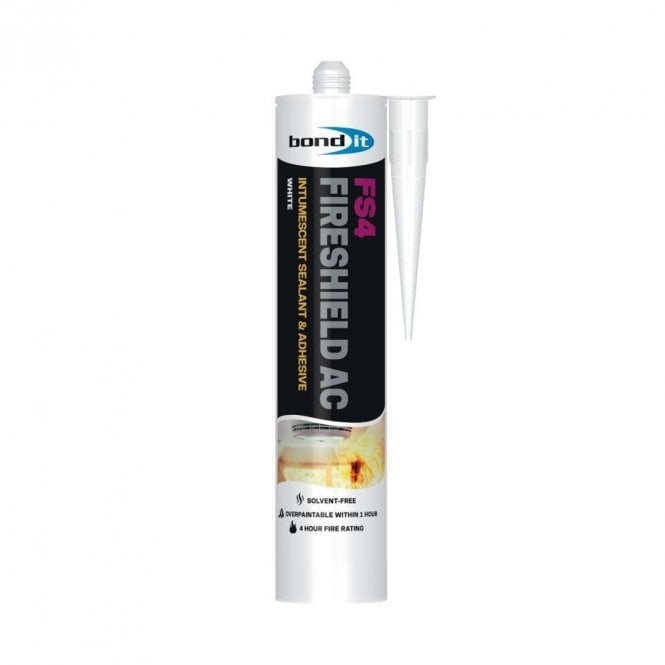 Bond It FS4 Fire shield Acoustic Intumescent Acrylic Sealant EU3