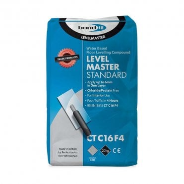 Grey Levelmaster Self Levelling Standard Floor Compound