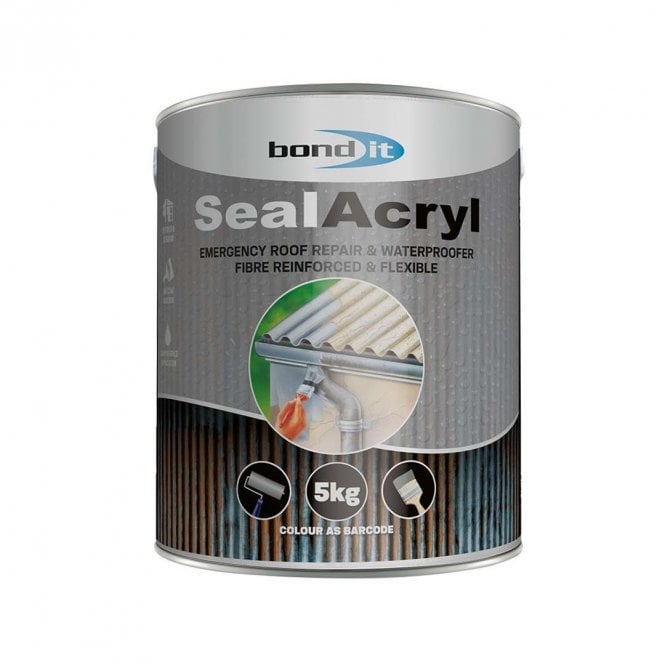 Bond It Grey SealAcryl Acrylic One Coat Waterproofing Compound