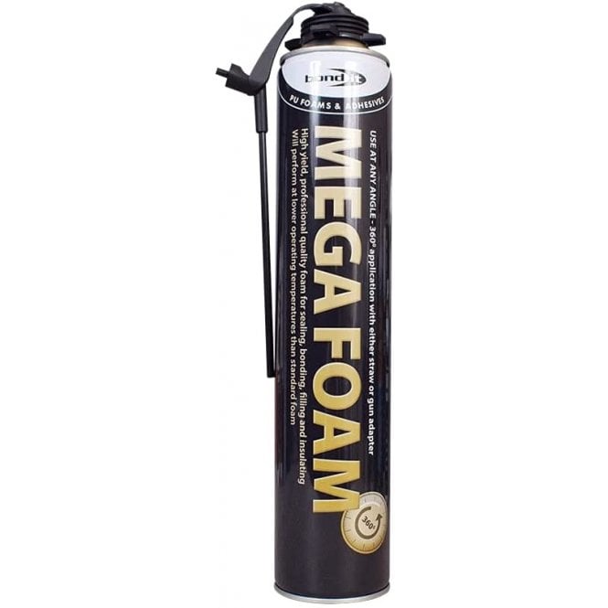 Bond It Mega Foam Gun/Aerosol PU Expanding Foam