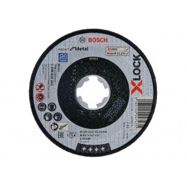 115mm x-Lock Professional METAL Cutting Discs 2608619253