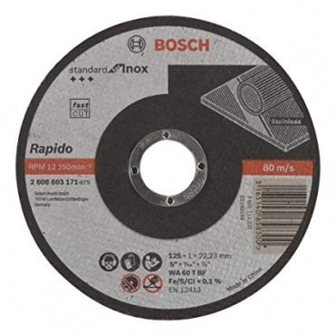 115x1mm Thin Slit Inox Cutting Discs Pack of 25
