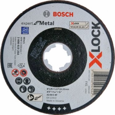 125mm x-Lock Professional METAL Cutting Discs 2608619254