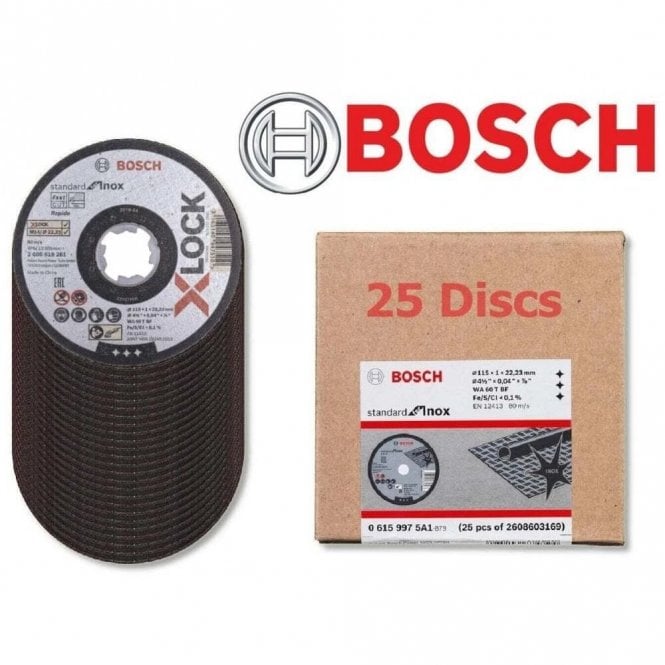 Bosch 25 x 115mm (4-1/2
