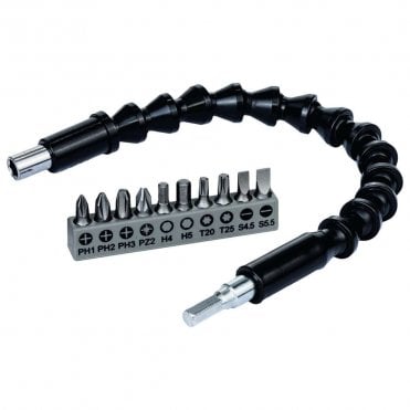 300mm Flexible Extension Screwdriver Bit Set