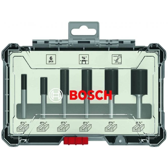 Bosch 6-Piece 1/4