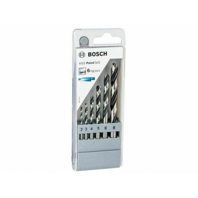 Bosch 6-Piece Metal Twist Drill Bit Set 2608577346
