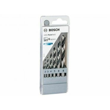 6-Piece Metal Twist Drill Bit Set 2608577346