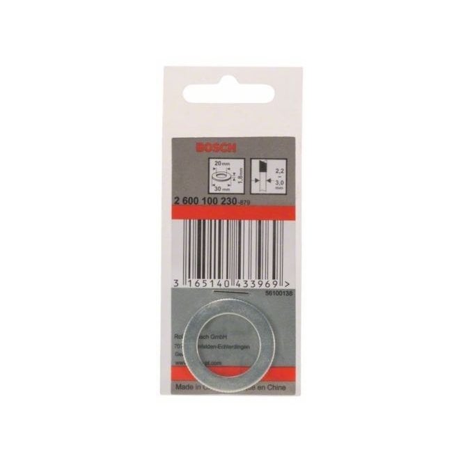 Bosch Circular Saw Blade Reducing Ring 30mm x 20 x 1.8mm