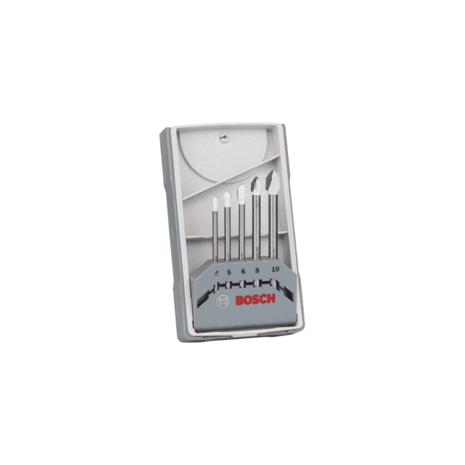 Bosch CYL-9 5-Piece Tile Porcelain Glass Diamond Ground Drill Bit Set