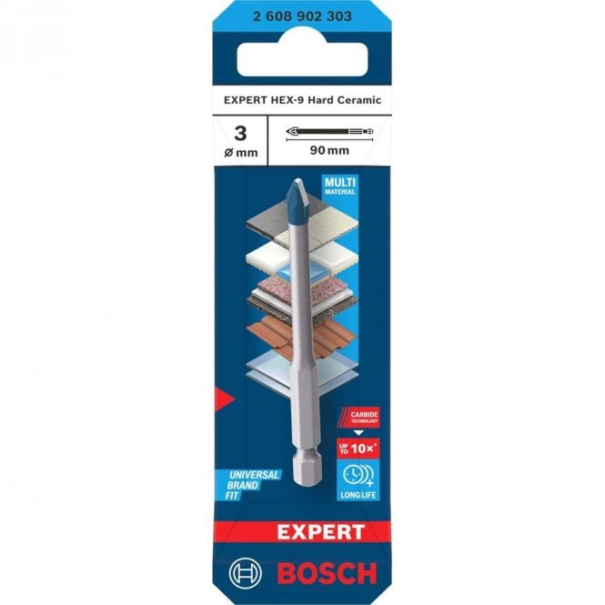 Bosch Expert HEX-9 Hard Ceramic Drill Bit